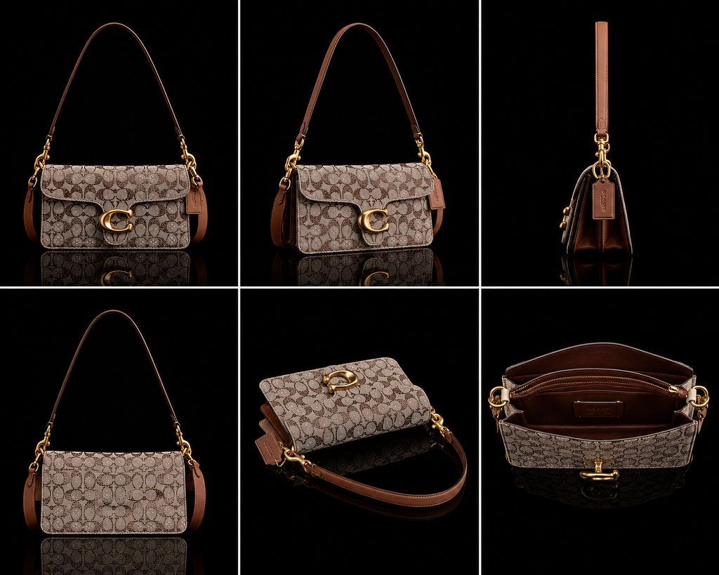 Signature Pattern Shoulder Purse