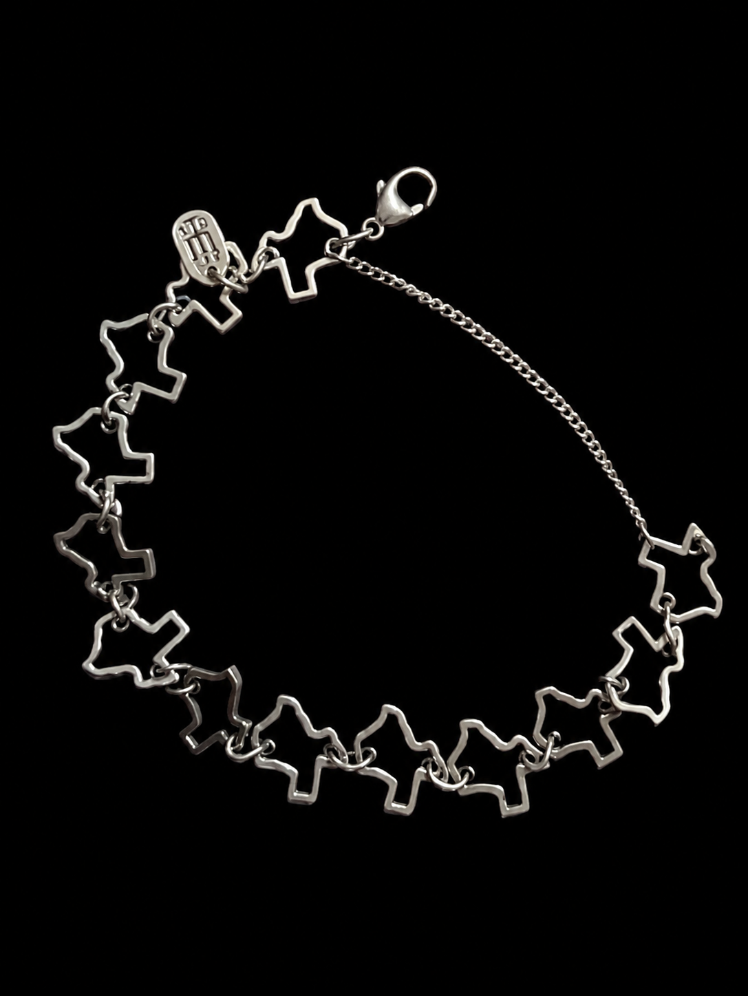 Heart & Texas Charm Bracelet