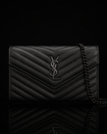 Luxury Quilted Chain Crossbody Bag 🖤